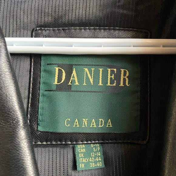 Leather Danier Jacket - Picture 3 of 5